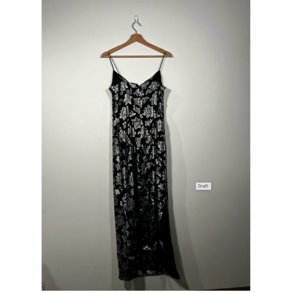 Club Monaco Jacquard Silk-Blend Slip Dress - Picture 5 of 11